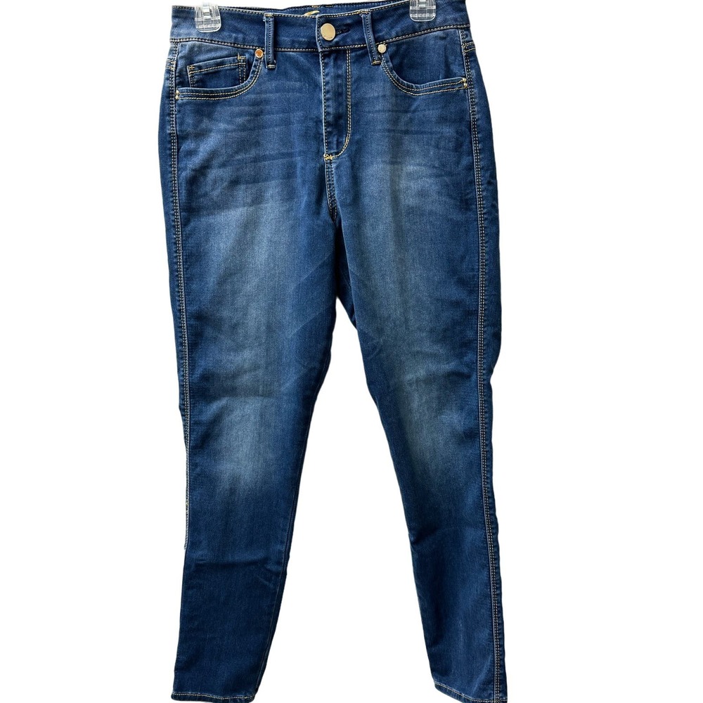 Seven 7 Women's Jeans High Rise‎ Skinny Size 8 Cotton/Poly/Spandex Blend